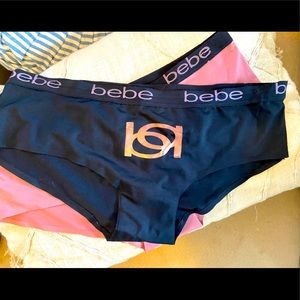 NWOT BEBE UNDIES 💜 Pair of 2